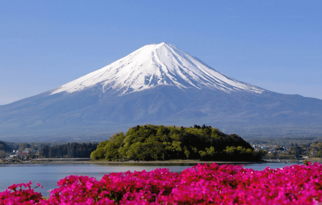 Le cône du Fuji-Yama